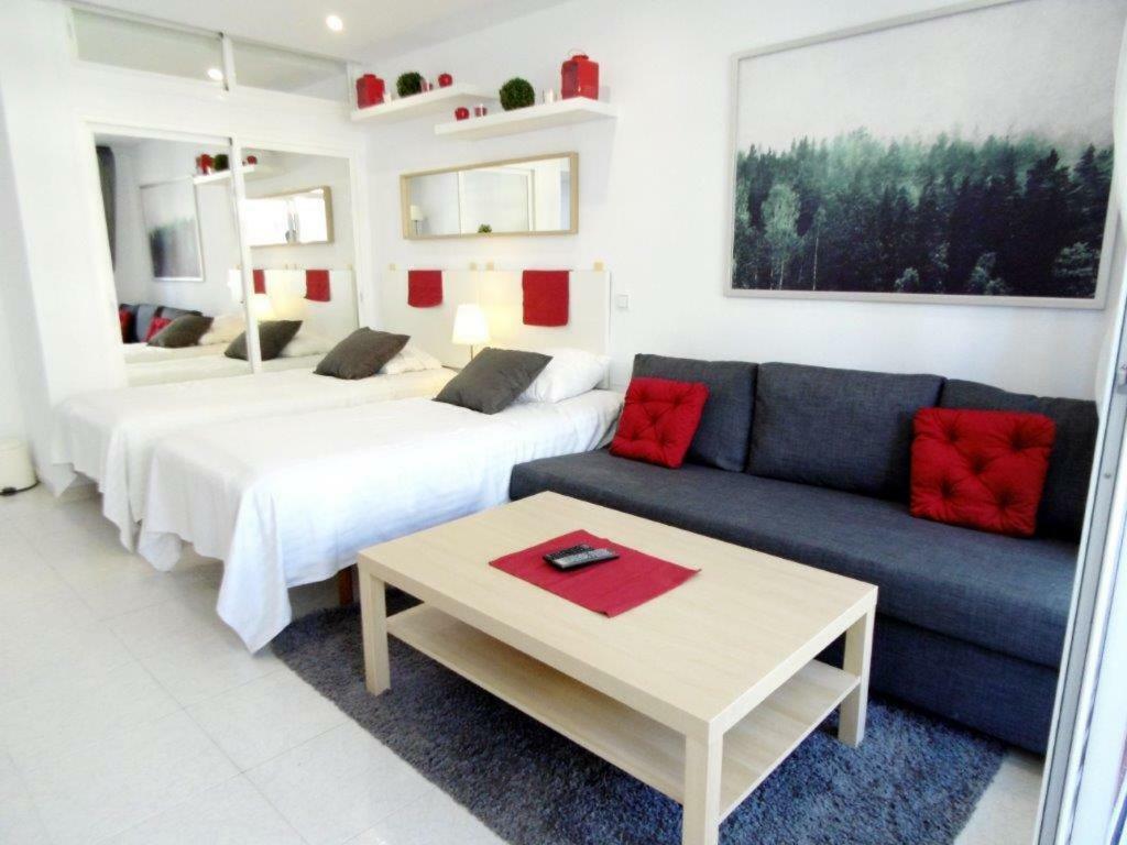 Appartement 1St Lign On The Beach At Palmeras Fuengirola Kültér fotó