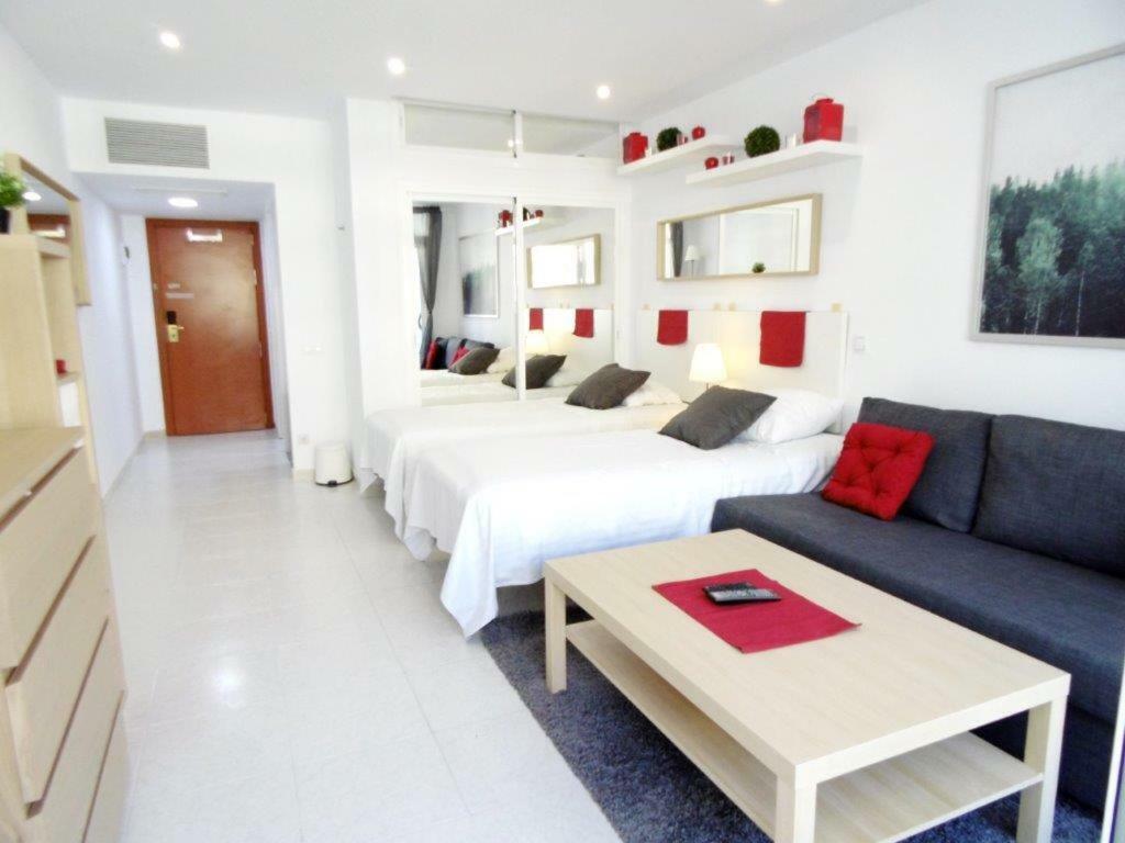 Appartement 1St Lign On The Beach At Palmeras Fuengirola Kültér fotó